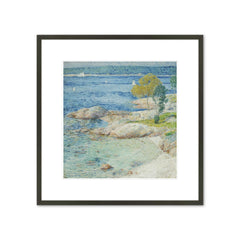 THE OUTER HARBOUR Art Print - Childe Hassam