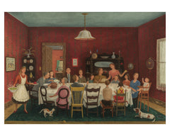 THE FAMILY REUNION Art Print - Doris Lee