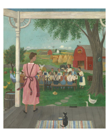 HARVEST TIME Art Print - Doris Lee