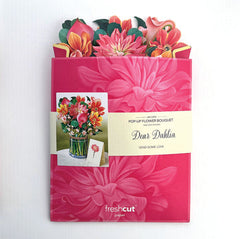 Dahlias Greeting Card