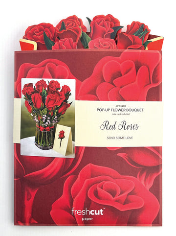 Red Roses Greeting Card