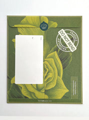 White Roses Greeting Card
