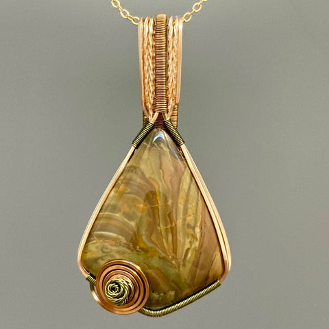 Zaphire Designs Carrasite Pendant Necklace