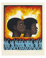 A SECOND GENERATION Art Print - Elizabeth Catlett