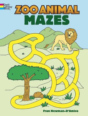 ZOO ANIMAL MAZE ACTIVITY BOOK