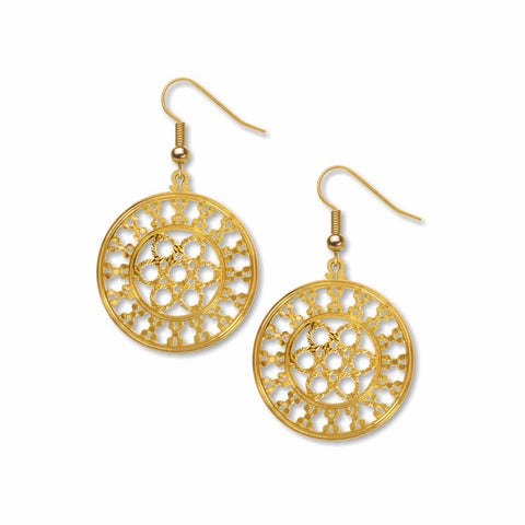 Islamic Rosette Earrings - David Howell Design