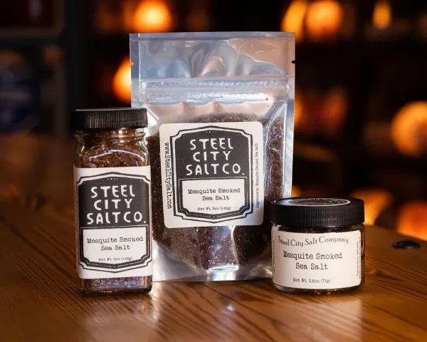 Steel City Salt Co. Mesquite Smoked Salt