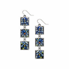 Tiffany Clematis Dangle Earrings - David Howell Design