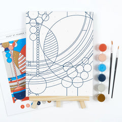 Frank Lloyd Wright March Balloons Paint by Number Kit