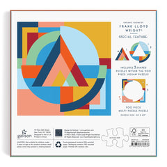 Frank Lloyd Wright Organic Geometry 500 Piece Multi Piece Puzzle