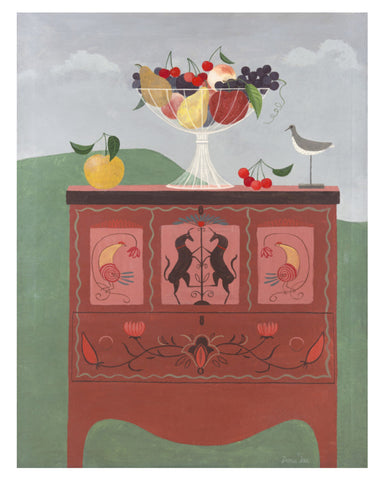 FRUITS OF PENNSYLVANIA Art Print - Doris Lee
