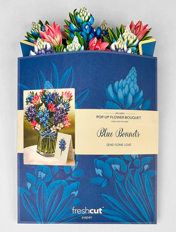 Blue Bonnets Greeting Card