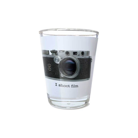 I Shoot Film Rangefinder Camera Shot Glass